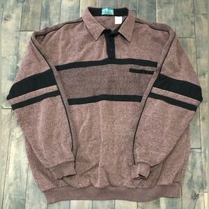 Timber Ridge Traders Quarter Button Up Pullover Sweater XXXLT / 3XLT
